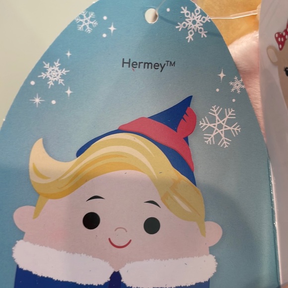 NWT 8” Hermey the Elf Squishmallow from Rudolph the Red-nosed Reindeer - Picture 5 of 5